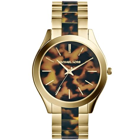 michael kors tribeca tortoise watch|Runway Pavé Gold.